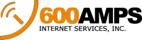 600Amps Internet Services Logo