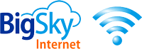 Big Sky Internet Logo