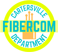 City of Cartersville FiberCom Logo