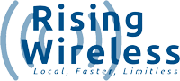 Rising Wireless Logo