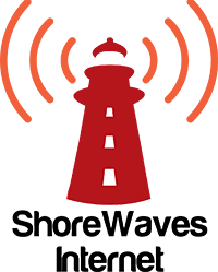 ShoreWaves Internet Logo