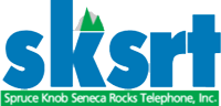 Spruce Knob Seneca Rocks Telephone Logo